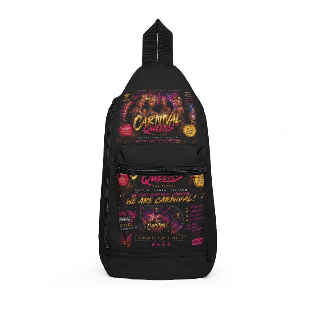 Carnival Nights Sling Bag – Colorful Festival Graphic Crossbody