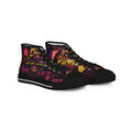 High Top Sneakers — Neon City Graffiti "We Are Coming" Streetwear
